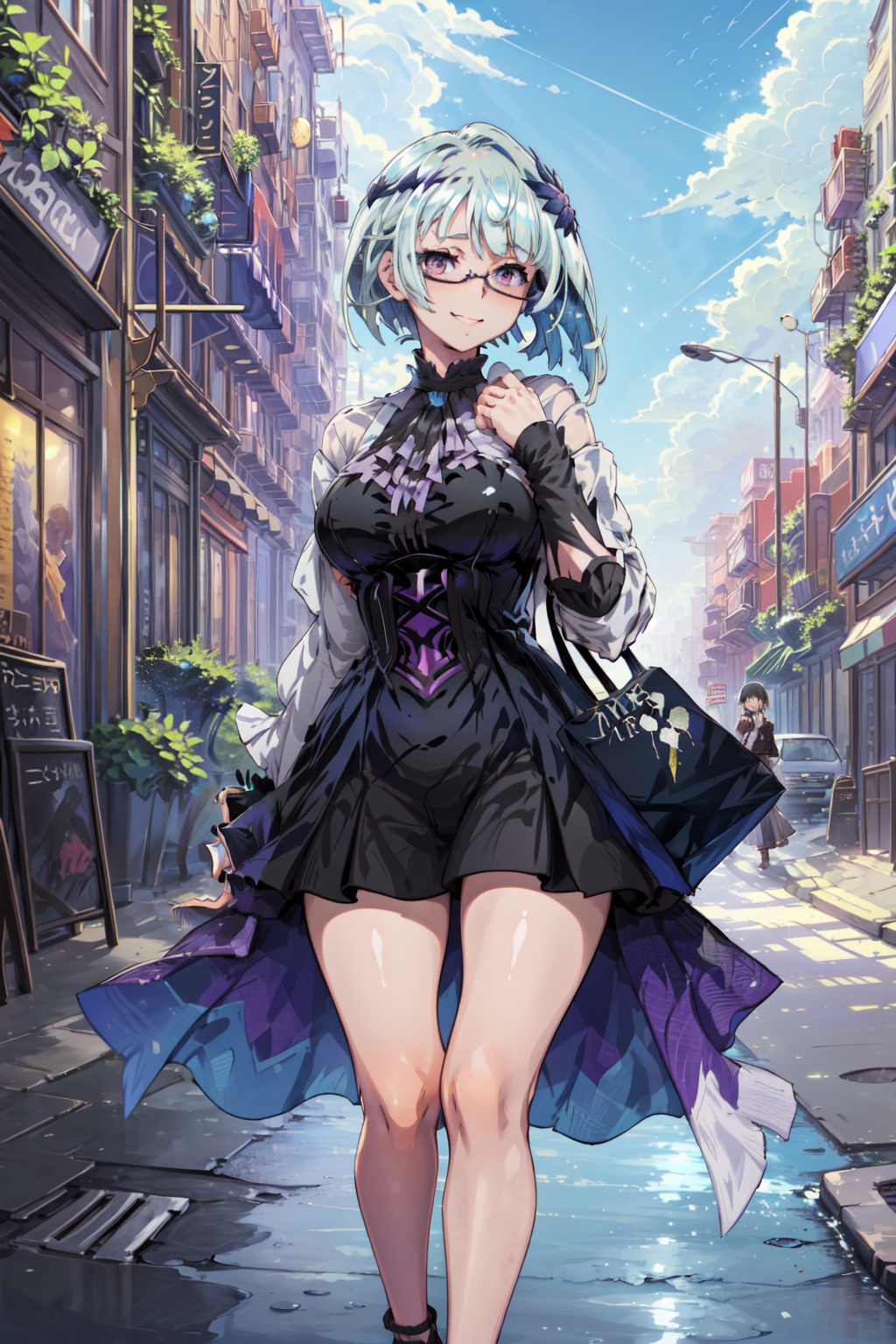 00128-4169505044-masterpiece,best quality,1girl,solo,mature female,brynhildr _(fate_),VHSTO,CasualCloth,short hair,large breasts,wide hips,thick.png